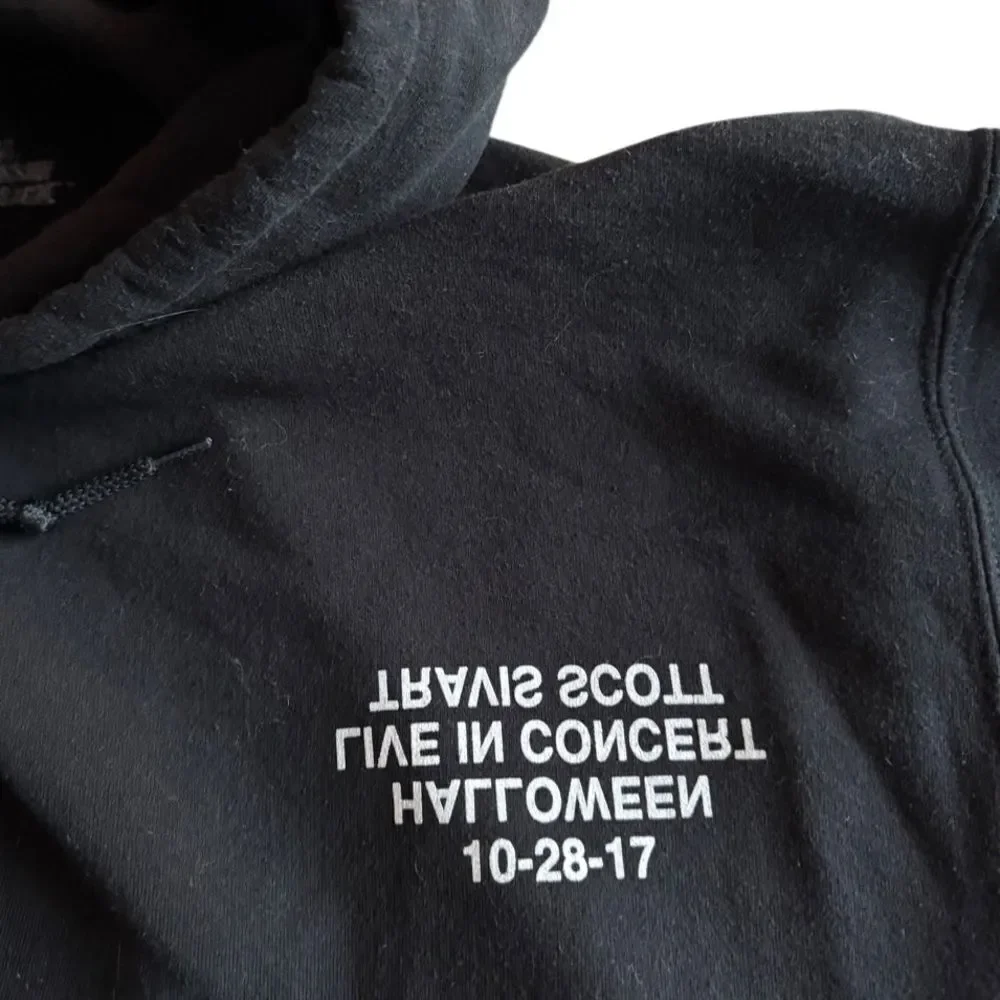 Travis Scott Texas Chainsaw Massacre NYC Halloween Hoodie Size X Large